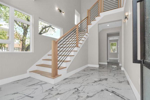 Interior, Marble, Recessed Lighting
