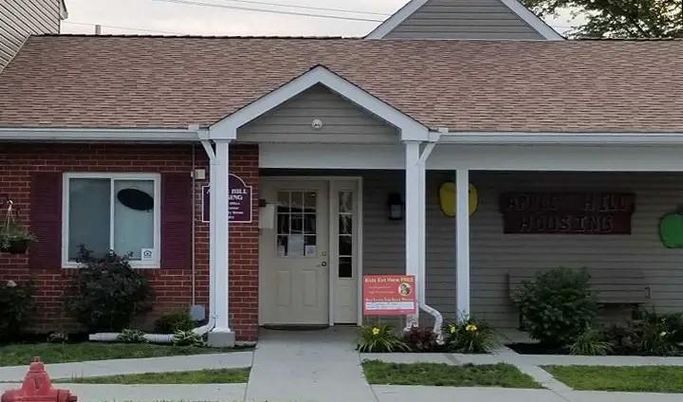 Exterior, Facade, Brick Facade, None