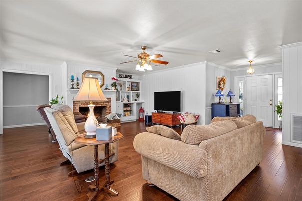 Fireplace, Interior, Living room, Wood Texture Flooring