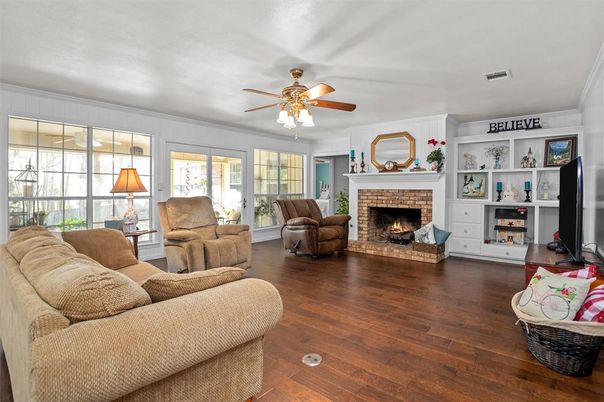 Fireplace, Interior, Living room, Wood Texture Flooring