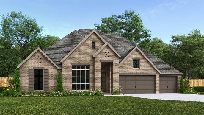 Attached, Exterior, Facade, Brick Facade, Brick Traditional