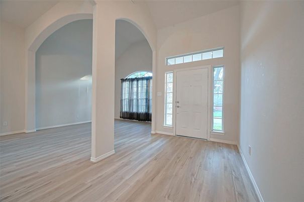 Empty room, Interior, Wood Texture Flooring