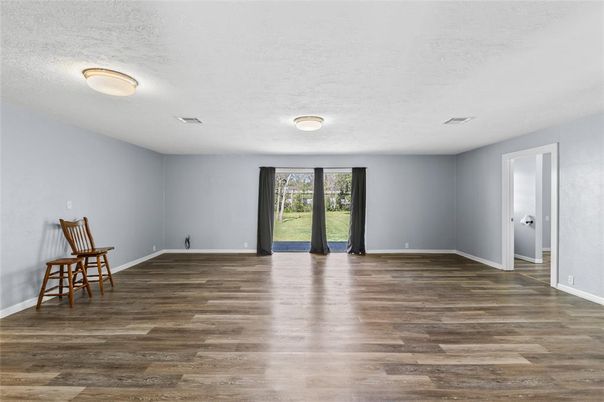 Empty room, Interior, Wood Texture Flooring