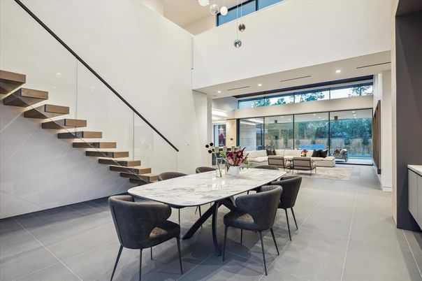 Dining room, Interior, Living room, Recessed Lighting