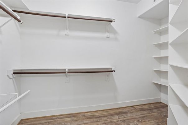 Interior, Walk-in Closets, Wood Texture Flooring