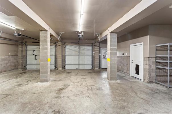 Garage, Interior, Stone Walls