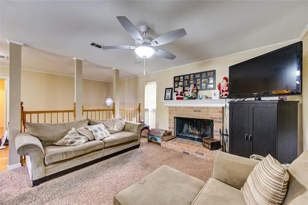 Fireplace, Interior, Living room