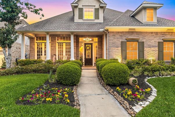 Exterior, Facade, Brick Facade, French Provincial