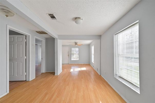 Empty room, Interior, Wood Texture Flooring