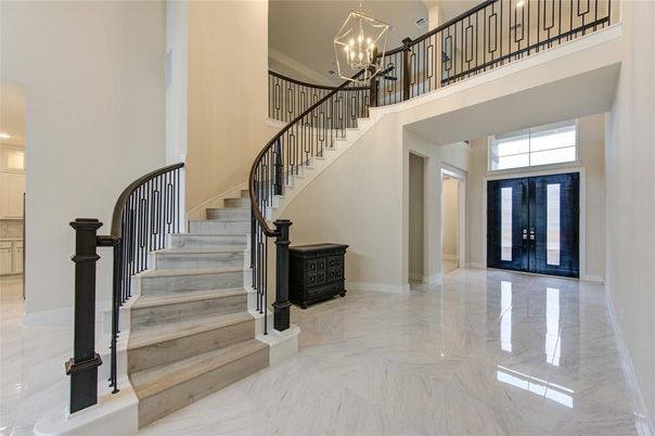 Interior, Marble, Pendant Lights