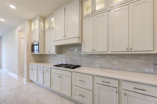 Interior, Kitchen, Marble, Recessed Lighting