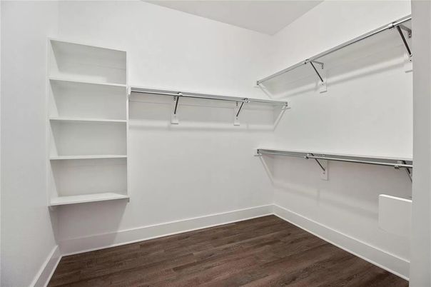 Interior, Walk-in Closets, Wood Texture Flooring