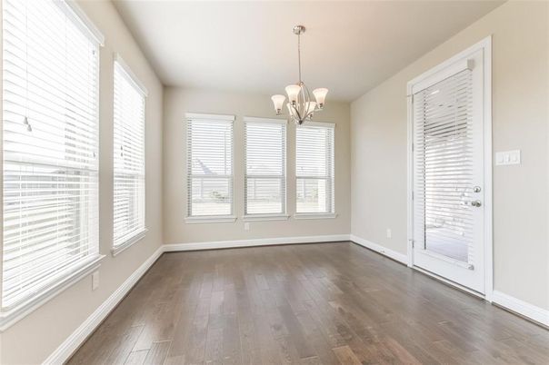 Chandelier, Empty room, Interior, Wood Texture Flooring