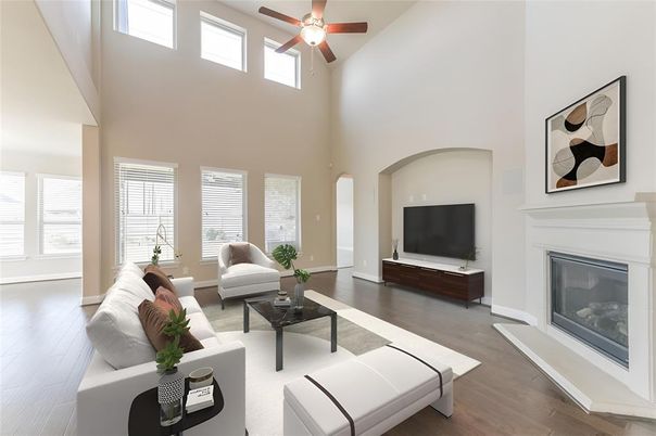 Fireplace, Interior, Living room, Wood Texture Flooring
