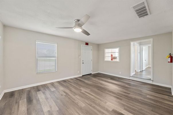 Empty room, Interior, Wood Texture Flooring