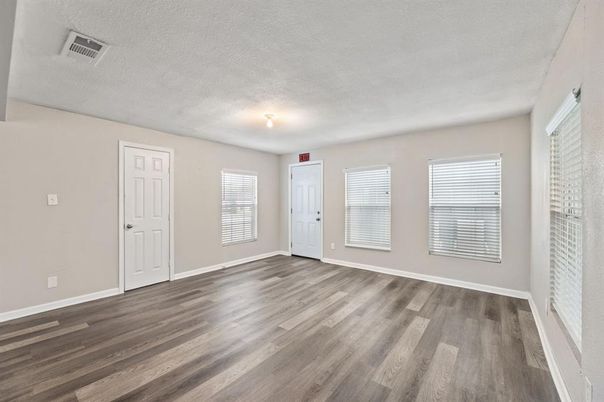 Empty room, Interior, Wood Texture Flooring