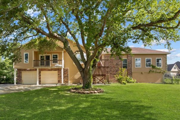 Attached, Backyard, Exterior, Facade, Raised Ranch
