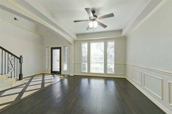 Empty room, Interior, Wood Texture Flooring