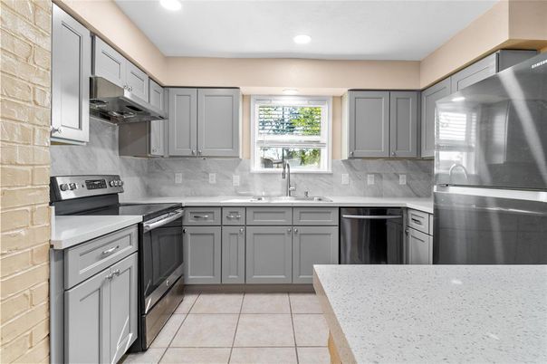 Interior, Kitchen, Recessed Lighting, Stainless Steel Appliances