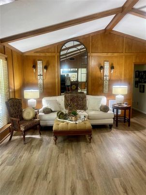 Interior, Living room, Wooden Beams, Wood Texture Flooring, Wooden Walls