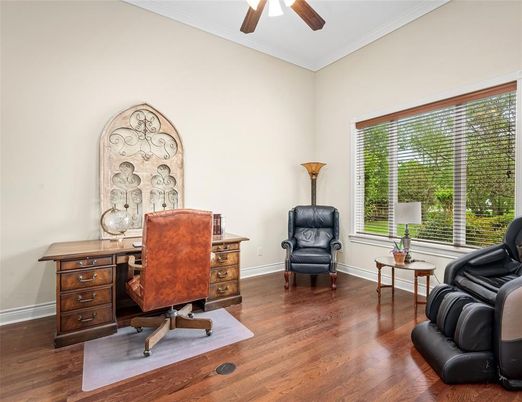 Home Office, Interior, Wood Texture Flooring