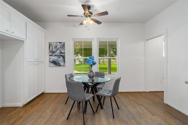 Dining room, Interior, Wood Texture Flooring