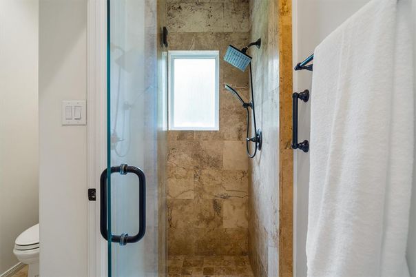 Bathroom, Glass Shower, Interior