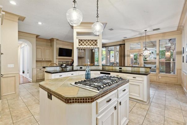 Interior, Kitchen, Pendant Lights, Recessed Lighting