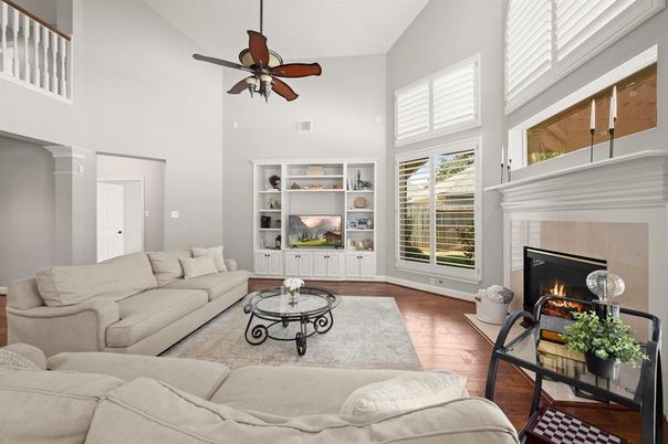 Fireplace, Interior, Living room, Wood Texture Flooring
