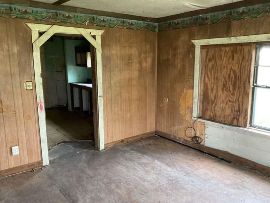 Empty room, Interior, Wooden Walls