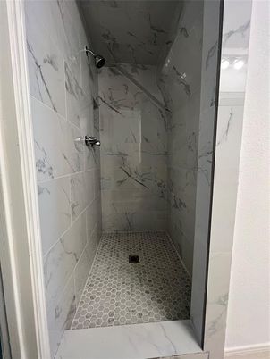 Bathroom, Interior, Marble Walls