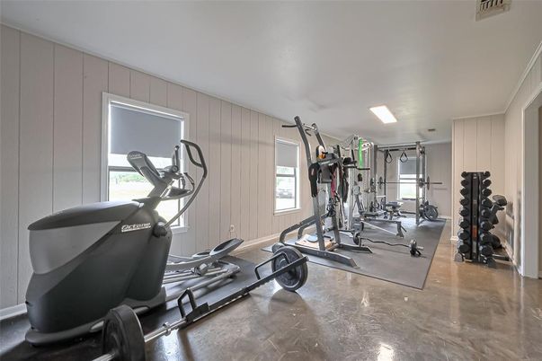 Fitness Equipment, Gym, Interior