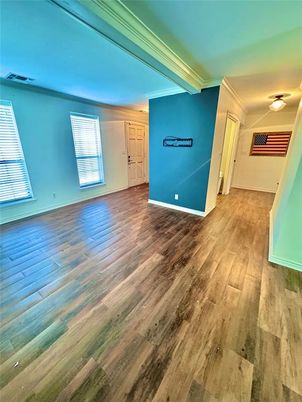 Empty room, Interior, Wood Texture Flooring