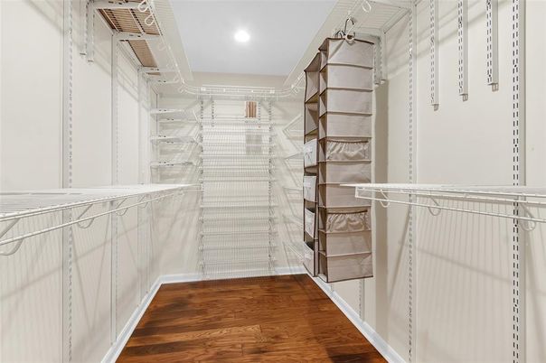 Interior, Recessed Lighting, Walk-in Closets, Wood Texture Flooring
