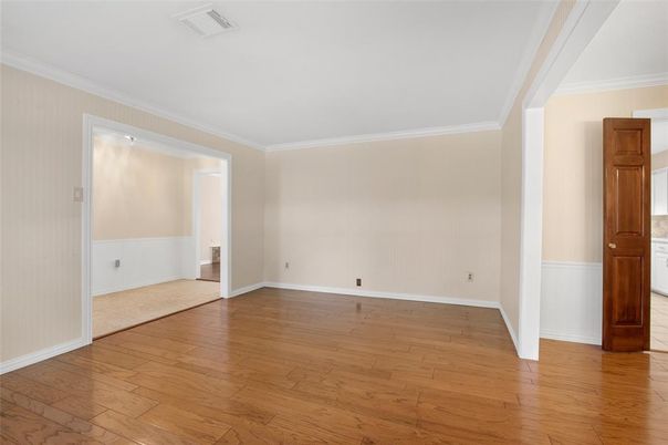 Empty room, Interior, Wood Texture Flooring
