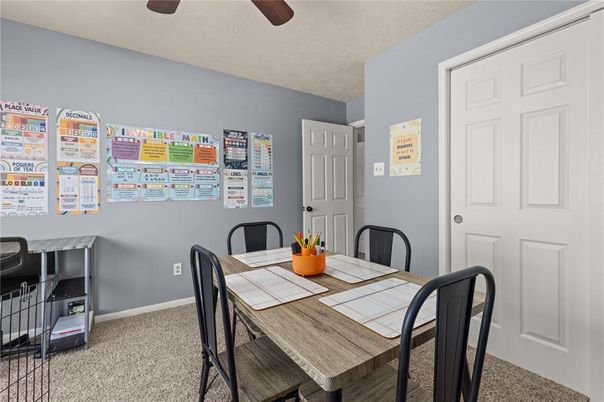 Dining room, Interior