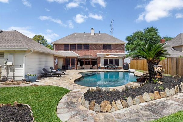 Exterior, Pool, Solar Panels