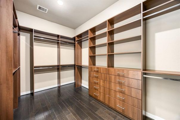 Interior, Recessed Lighting, Walk-in Closets, Wood Texture Flooring