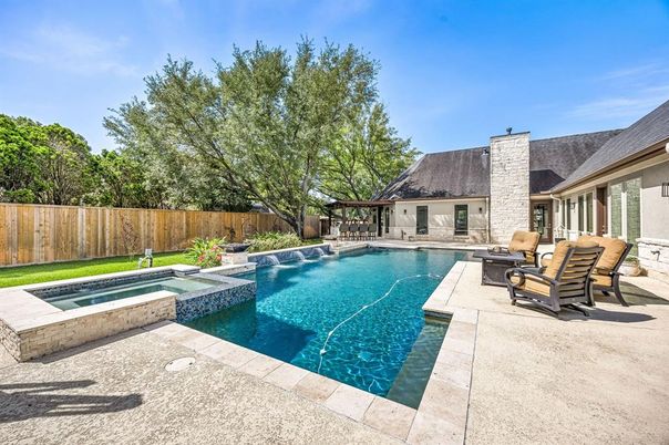 Exterior, Pool, Solar Panels