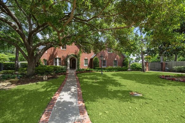 Backyard, Exterior, Facade, Brick Facade, Tudor Revival