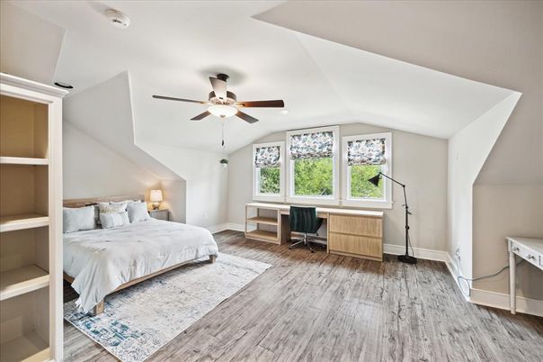 Bedroom, Home Office, Interior, Wood Texture Flooring