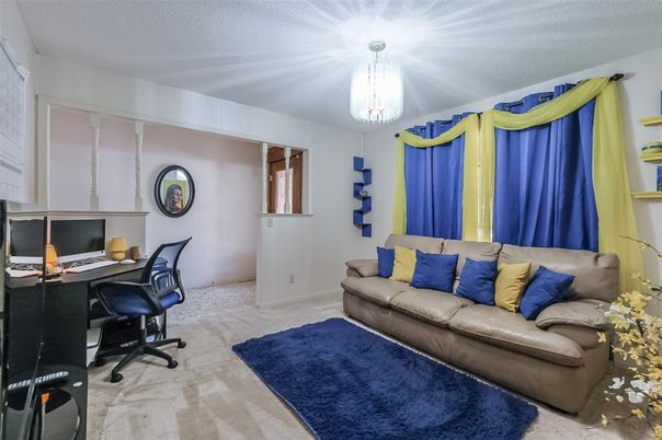 Chandelier, Home Office, Interior