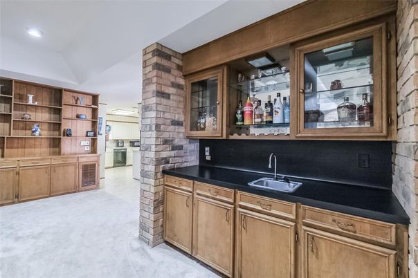 Interior, Kitchen, Marble, Recessed Lighting