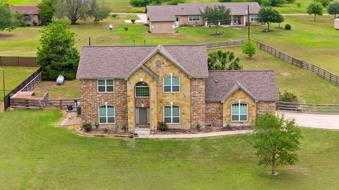 Backyard, Exterior, Facade, Brick Facade, French Provincial