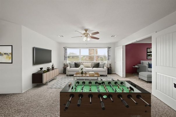 Game Room, Interior, Living room, Wood Texture Flooring