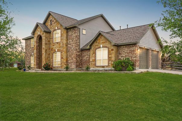 Attached, Backyard, Exterior, Facade, Brick Facade, Brick Traditional