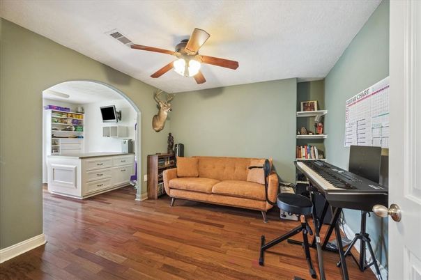 Interior, Piano, Wood Texture Flooring
