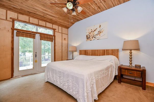Bedroom, Interior, Wooden Ceilings