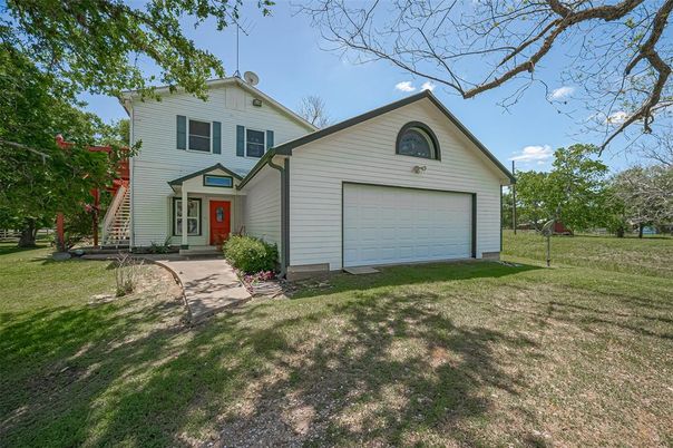 Attached, Backyard, Exterior, Facade, Farmhouse