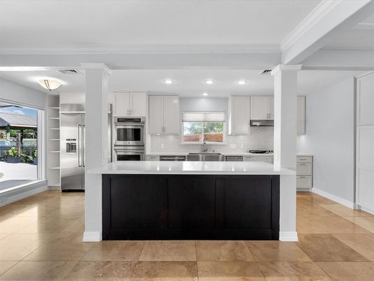 Interior, Kitchen, Recessed Lighting, Stainless Steel Appliances